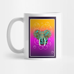 Abstracr elephant Mug